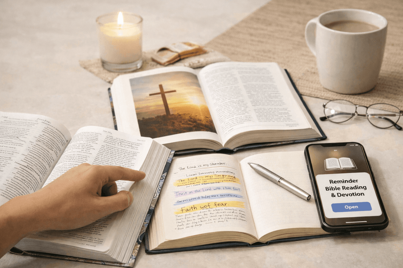 Open Bible and church resources