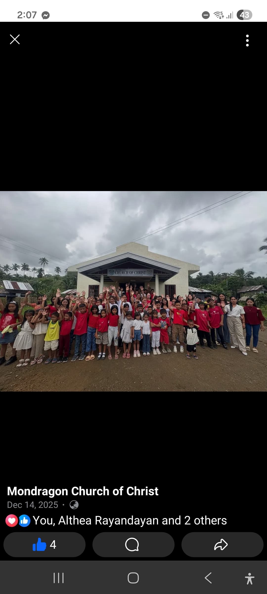 Mondragon Church of Christ